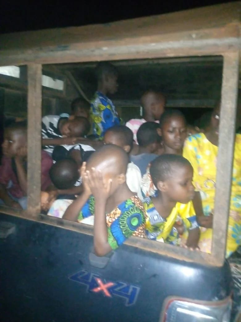 Photo: Scores of kidnapped kids found in underground of Ondo church