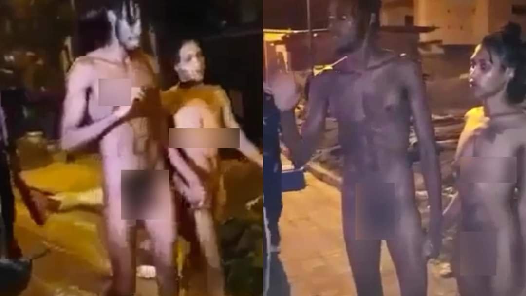 Lagos lovers under drug influence strip naked, attempt suicide