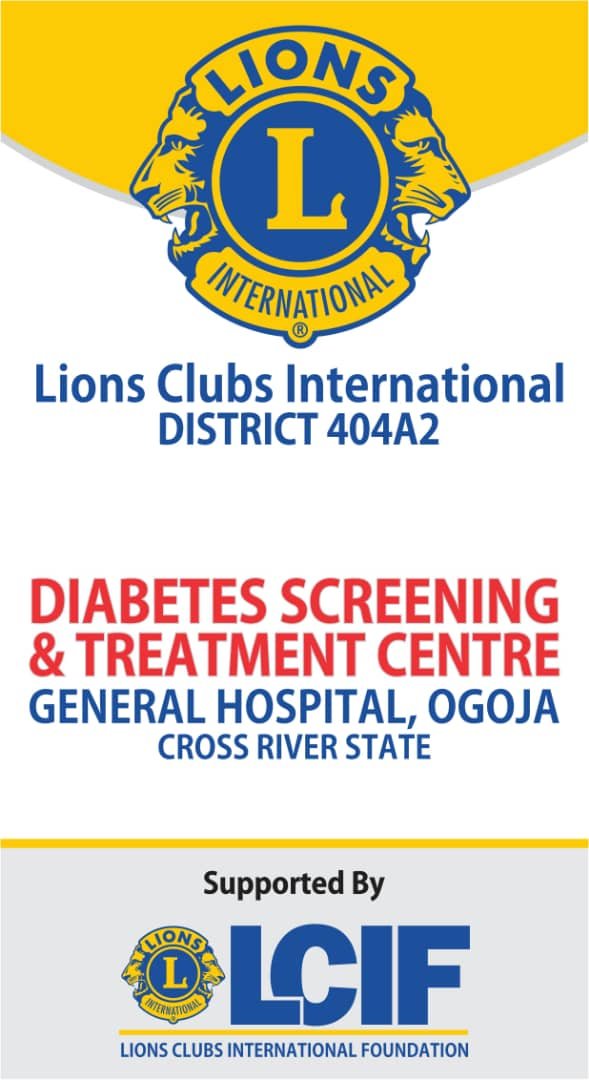  Int’l Lions District 404A2 commissions Ultra-Modern Diabetes Screening and Treatment Centre in Cross River