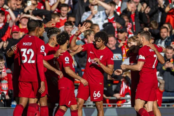 Liverpool held to thrilling 3-3 draw at home to Brighton