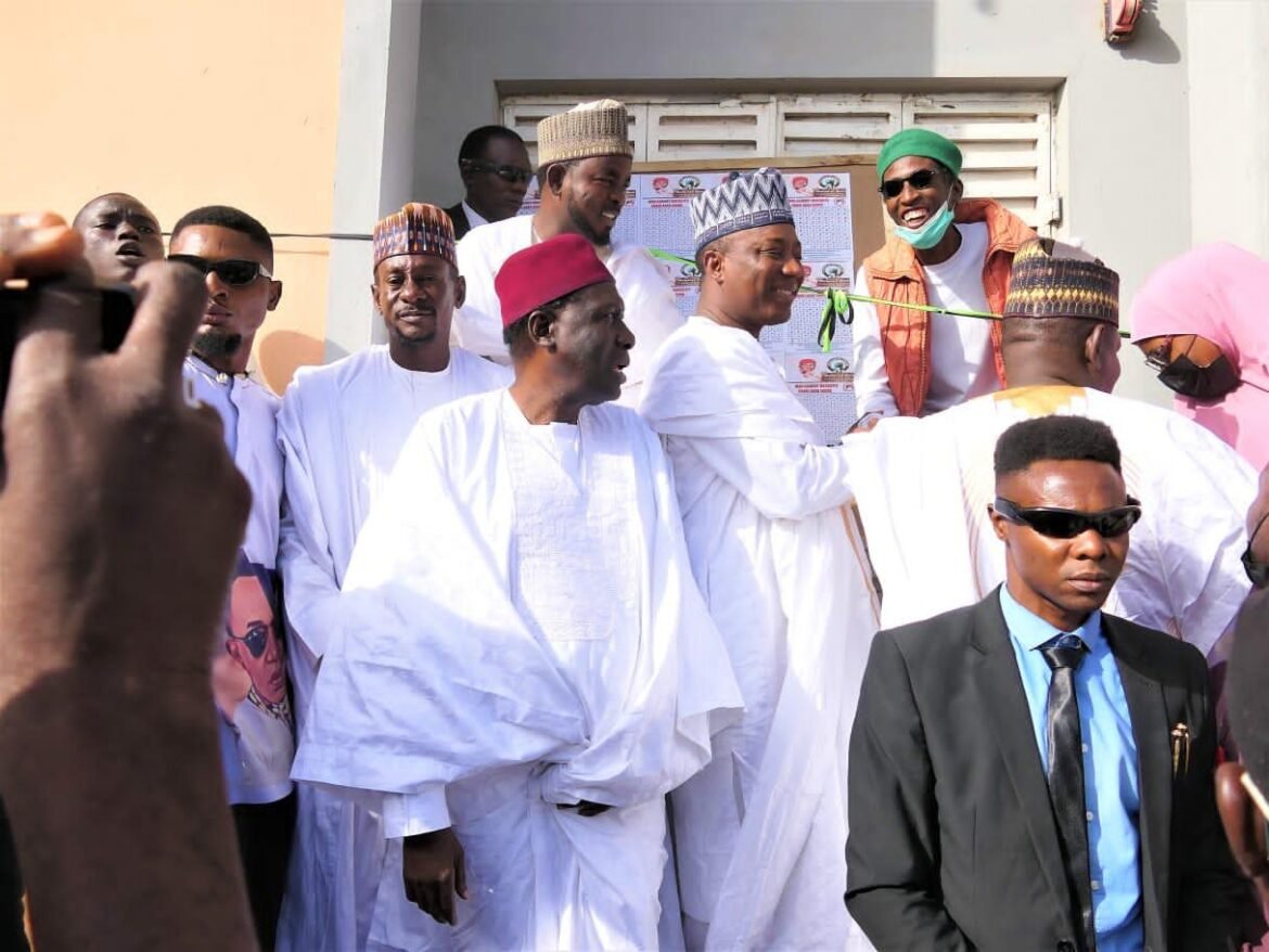 Pictorial: Sowore begins presidential campaign in Kano