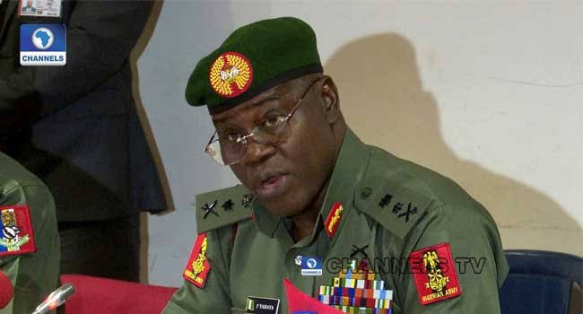 Court orders arrest, imprisonment of Army chief