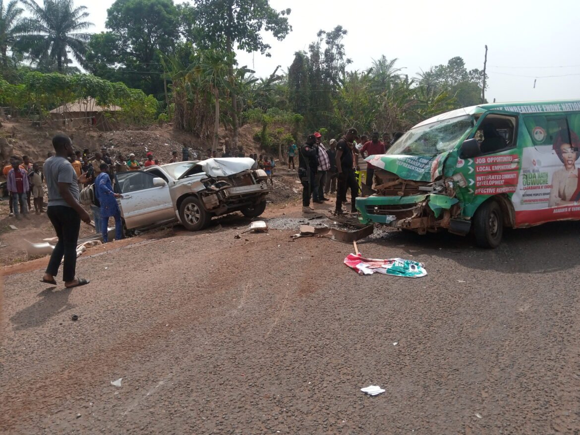 Ortom’s convoy involved in auto crash, lawmakers injured