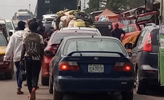 Protesters block Lagos-Benin Expressway over fuel price hike