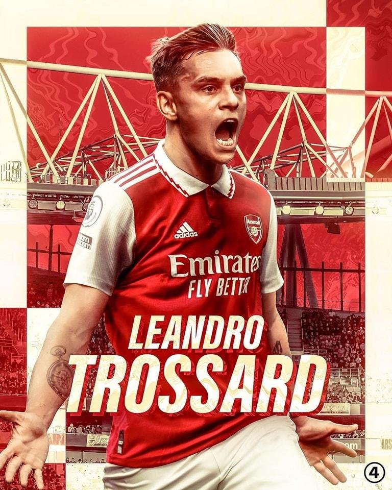 Photo: Arsenal sign Leandro Trossard