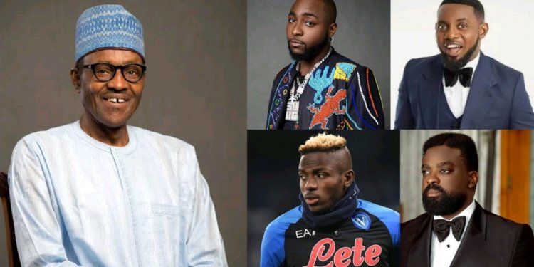 Davido, Kunle Afolayan, Osimhen make list for national honours