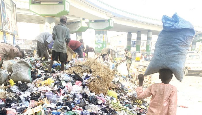 How Kano children are battling to crush poverty, seeking escape route through refuse collection