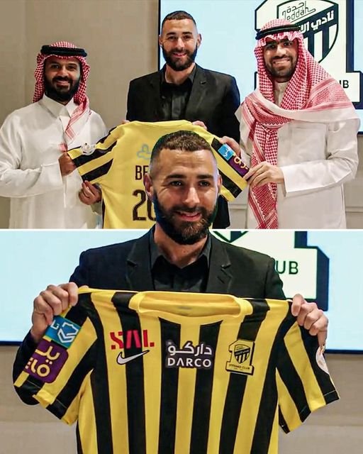 𝗢𝗙𝗙𝗜𝗖𝗜𝗔𝗟: Karim Benzema joins Al-Ittihad on a three-year contract with a salary of €200 million per year