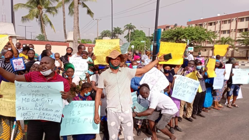 Ibeju-Lekki residents protest 4 years of power outage