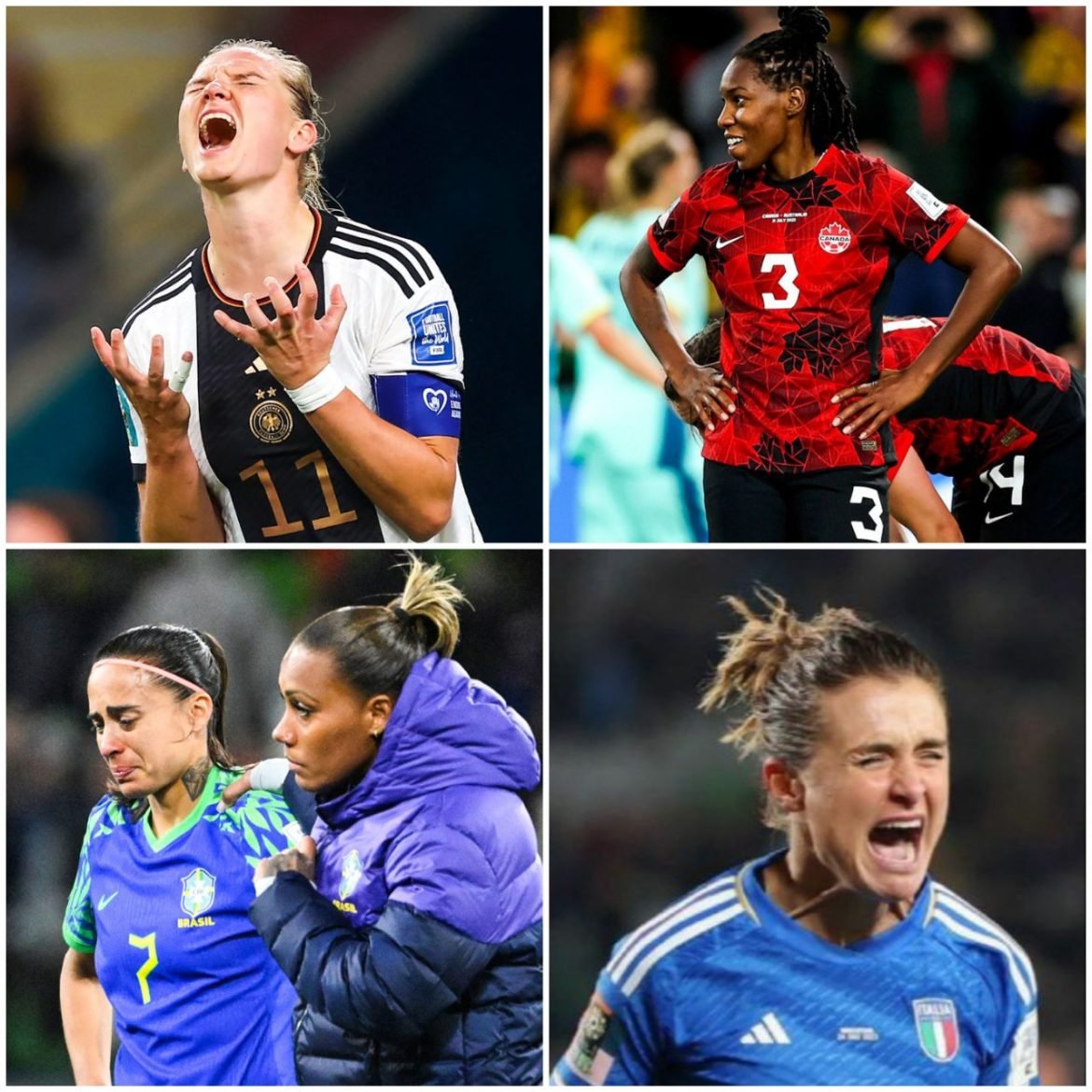 Women W’Cup: Crash of football giants, rise of minnows