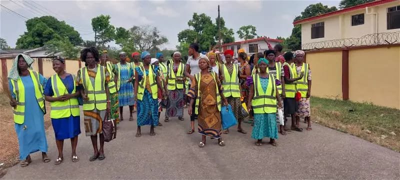 Ondo street sweepers protest four months unpaid stipend