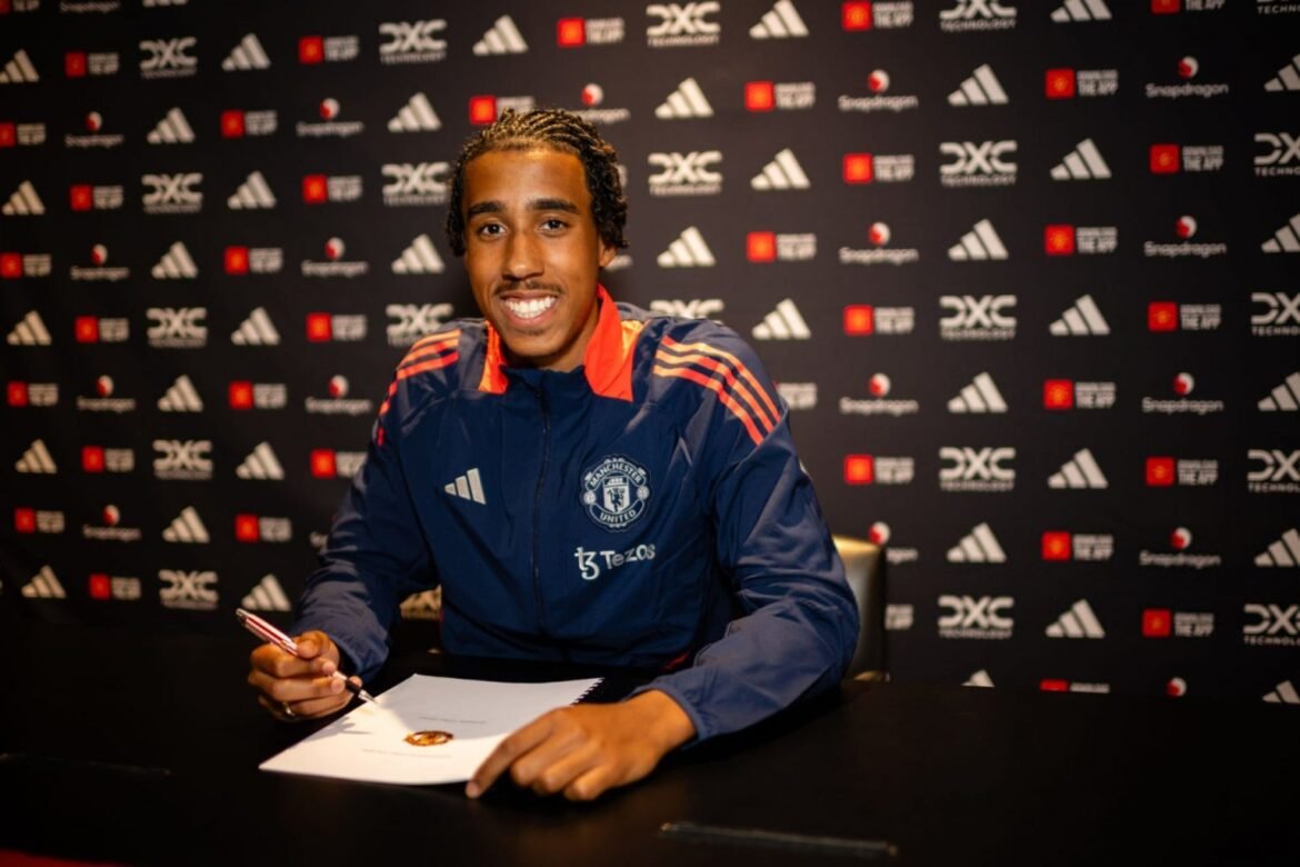 Man United sign 18-year-old French defender Leny Yoro